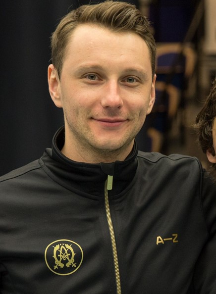 Porträtt av Aleksandr Siniak