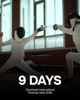 Only 9 days until the first Stockholm Fencing Camp kicks off! 🤺
We’re so excited to welcome fencers from around the world for an unforgettable week of training, sparring, and new friendships at Bosön, Sweden’s Olympic Training Centre.
Safe travels to everyone joining us—we can’t wait to see you in Stockholm!
#StockholmFencingCamp2026
